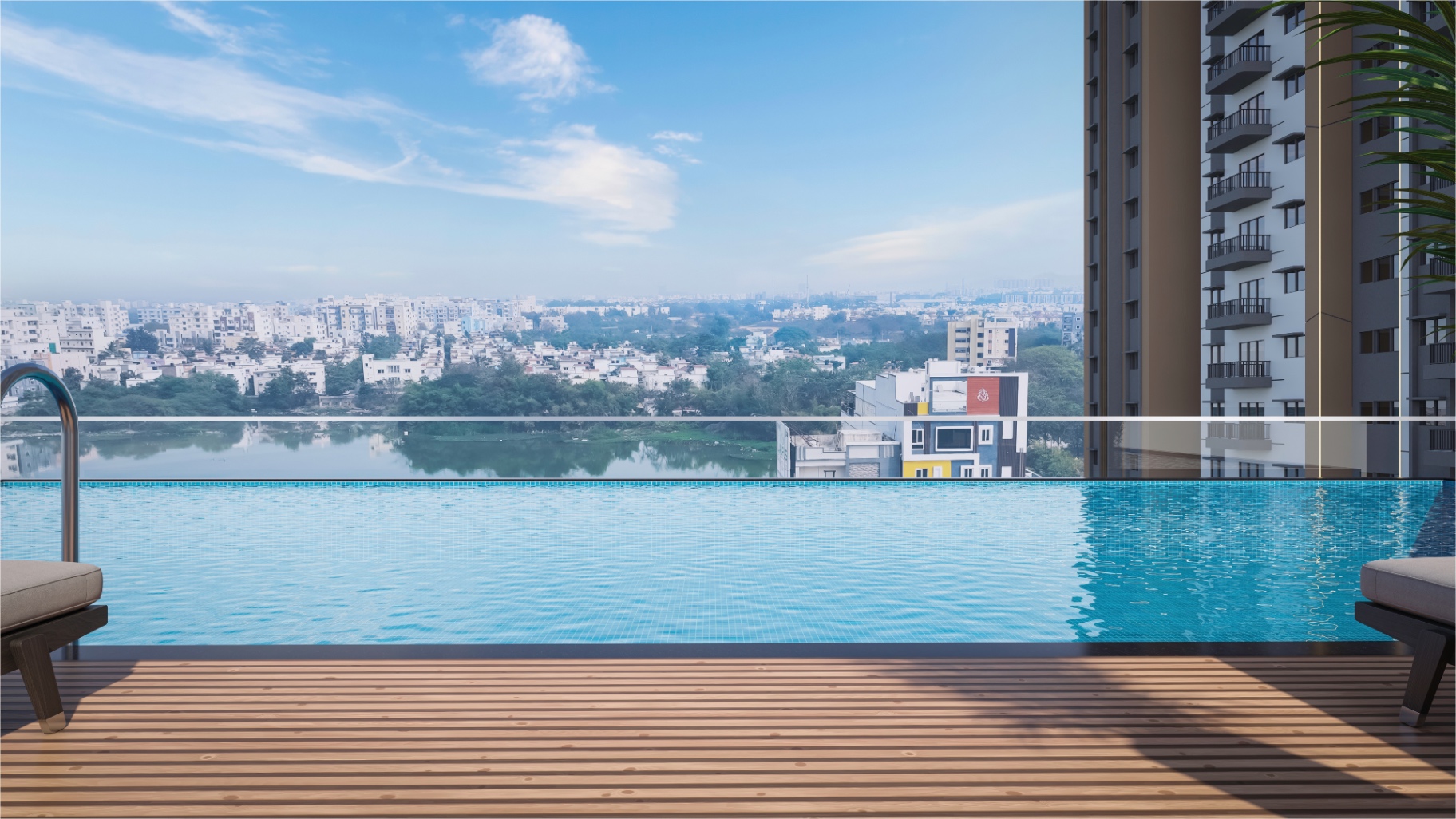 Terrace of Club Aspire — Swimming Pool